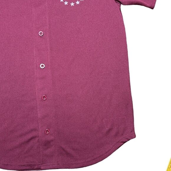 LVFT Live Fit. Apparel Mens Button Down Baseball Jersey for The Gym Size M - Picture 3 of 7